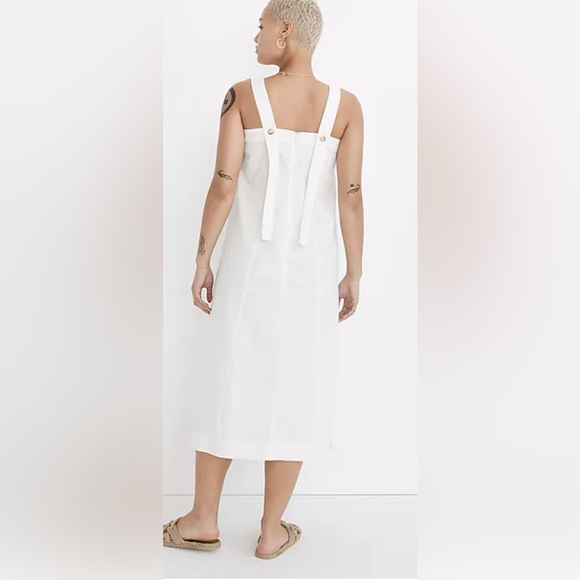 Madewell Linen-Cotton Princess-Seamed
Midi Dress Size S - Picture 3 of 10